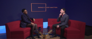 Alex Ranahan interviewing guest on Mind Over Matter